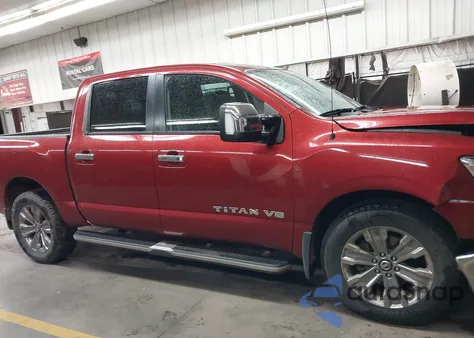 2018 Nissan Titan Sl from USA, damaged, VIN 1N6AA1E56JN535377